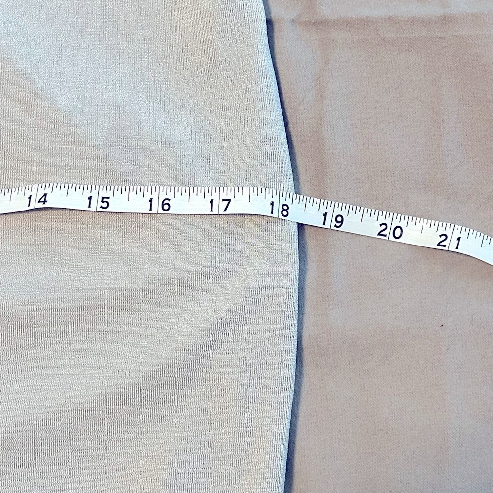 NWT Wild Fable square neck body con silver shimmer dress, size large. Beautiful! - Picture 6 of 12